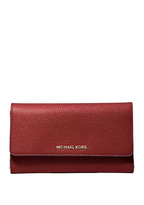 michael kors mercer tri fold leather wallet|Tri.